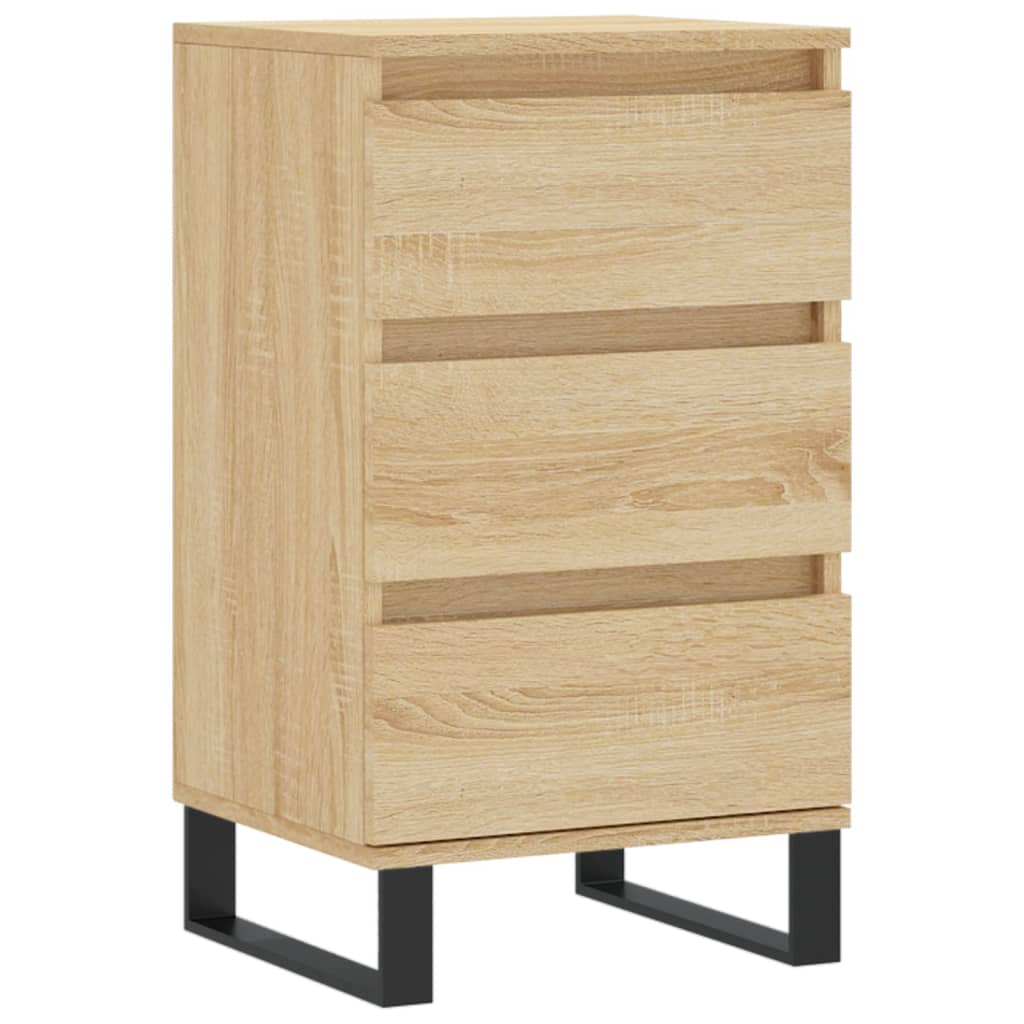 skænk 40x35x70 cm konstrueret træ sonoma-eg