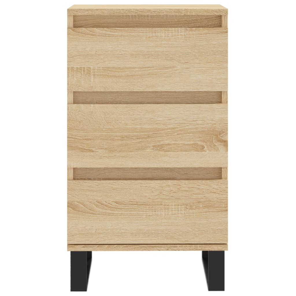 skænk 40x35x70 cm konstrueret træ sonoma-eg