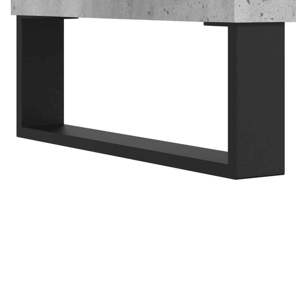 skænk 40x35x70 cm konstrueret træ betongrå
