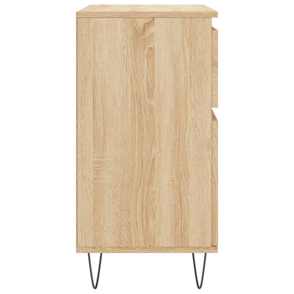 skænk 60x35x70 cm konstrueret træ sonoma-eg