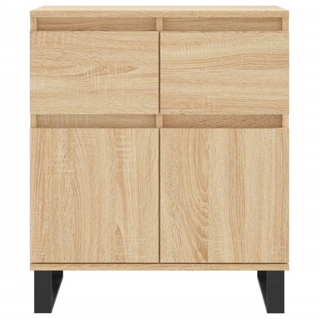 skænk 60x35x70 cm konstrueret træ sonoma-eg