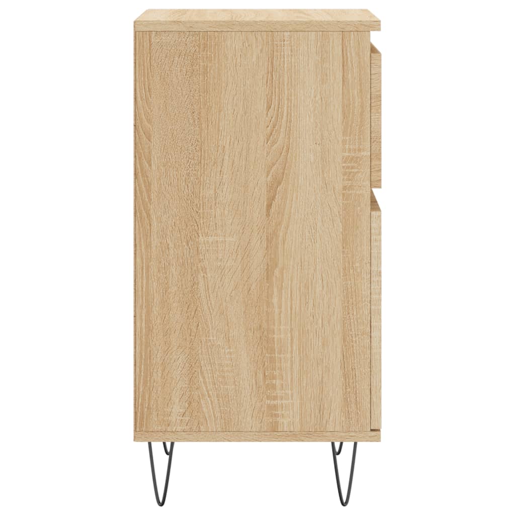 skænk 40x35x70 cm konstrueret træ sonoma-eg
