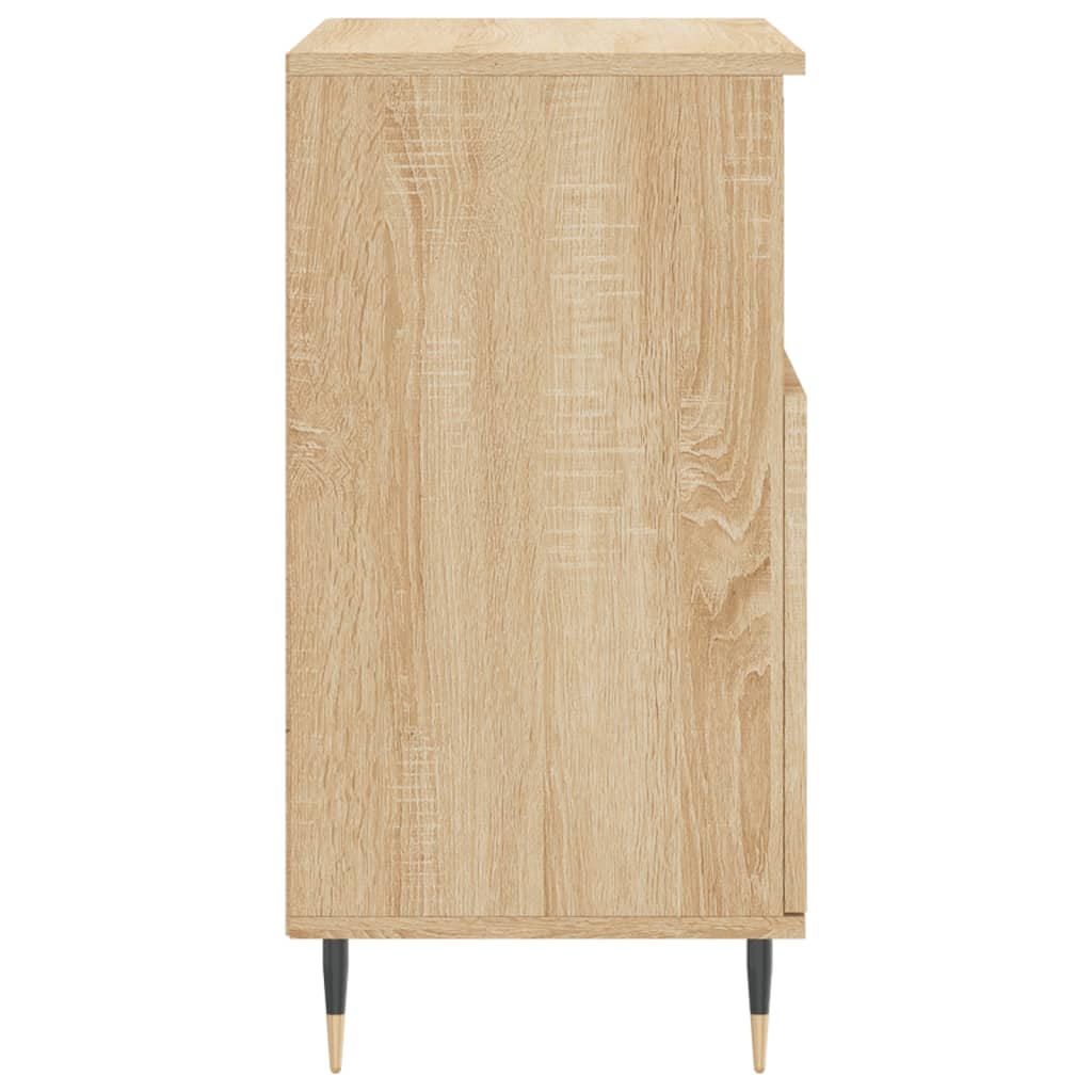 skænk 60x35x70 cm konstrueret træ sonoma-eg