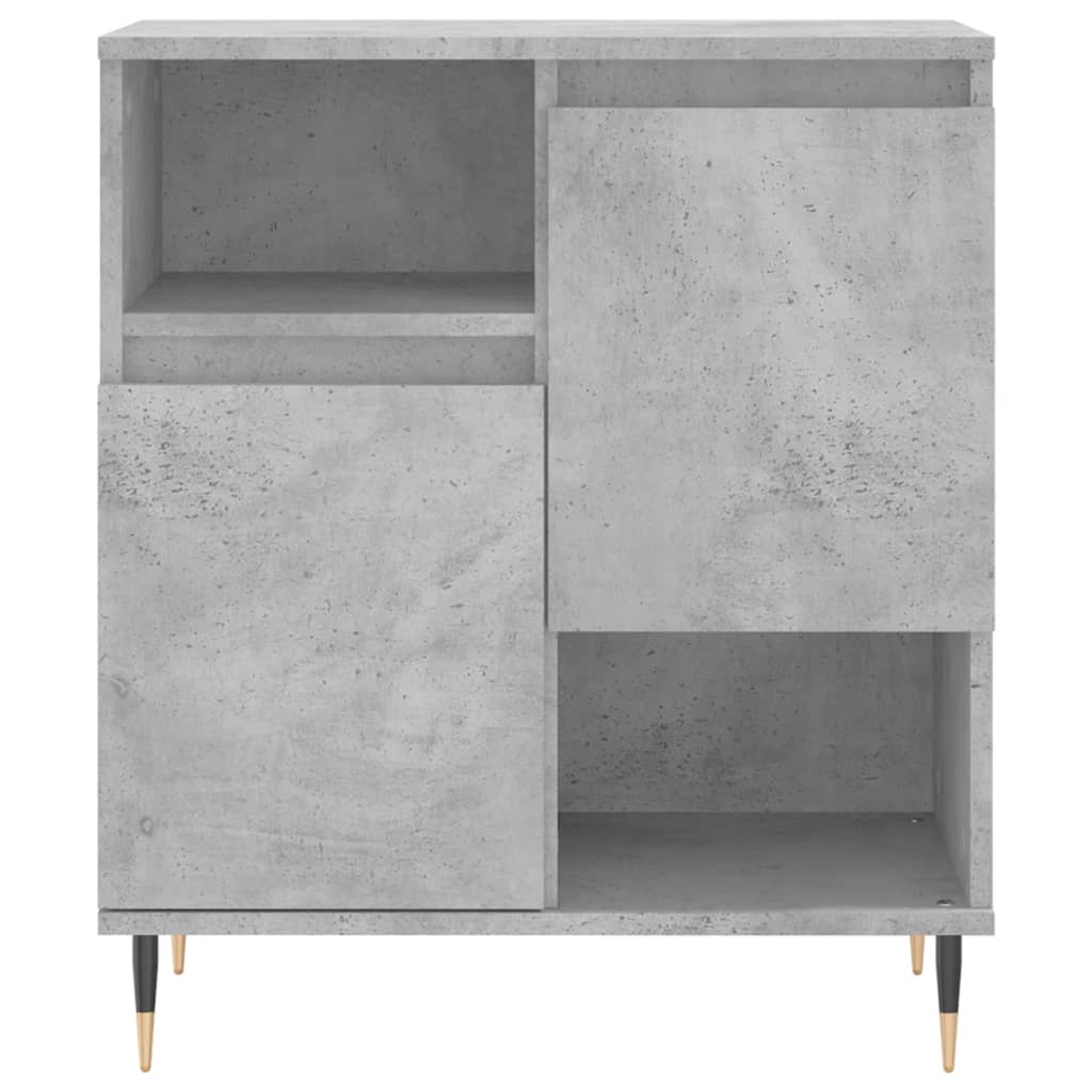 skænk 60x35x70 cm konstrueret træ betongrå