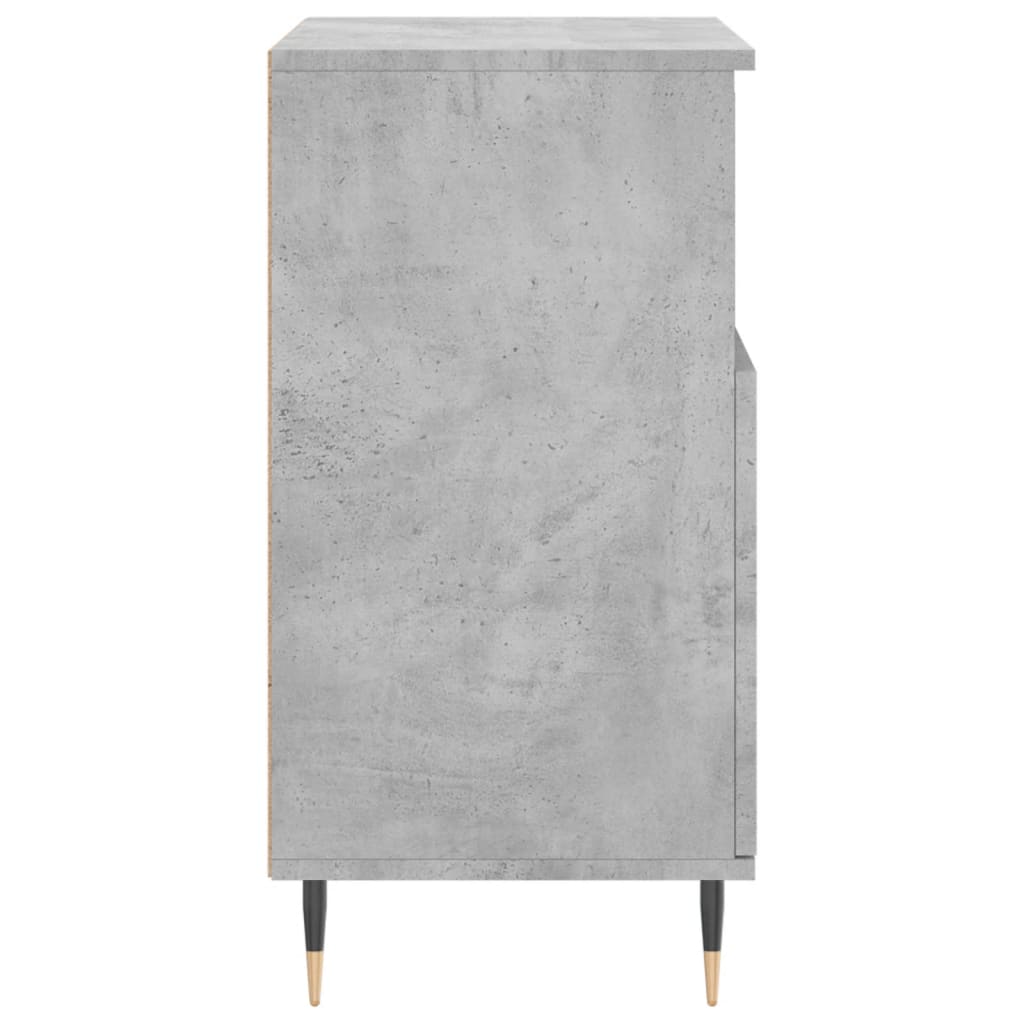 skænk 60x35x70 cm konstrueret træ betongrå