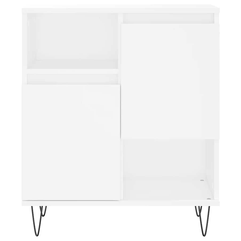 skænk 60x35x70 cm konstrueret træ hvid