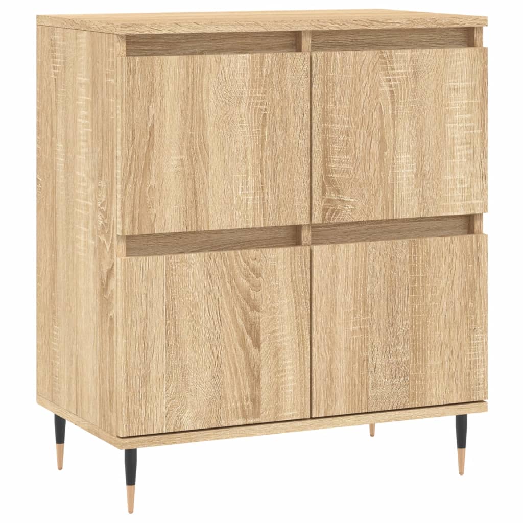 skænk 60x35x70 cm konstrueret træ sonoma-eg