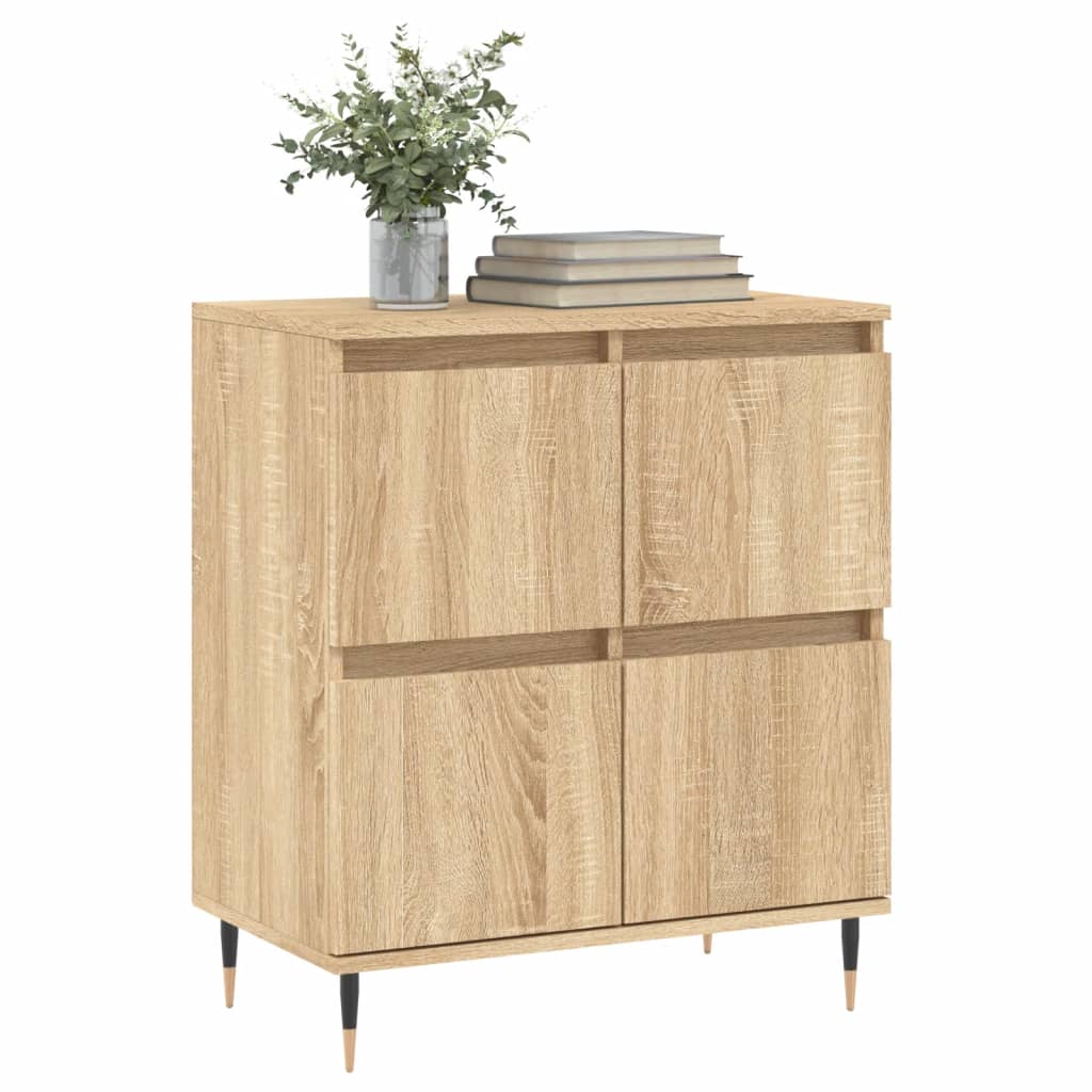 skænk 60x35x70 cm konstrueret træ sonoma-eg