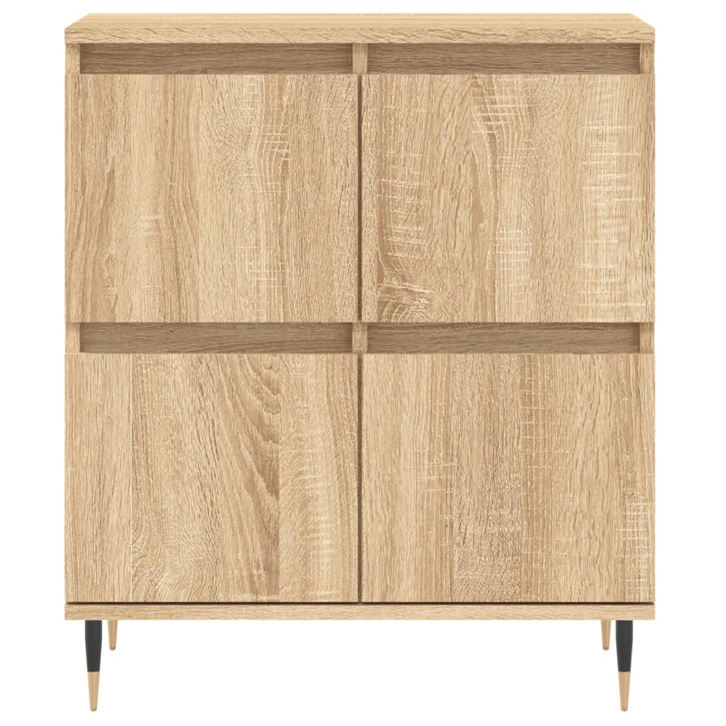 skænk 60x35x70 cm konstrueret træ sonoma-eg