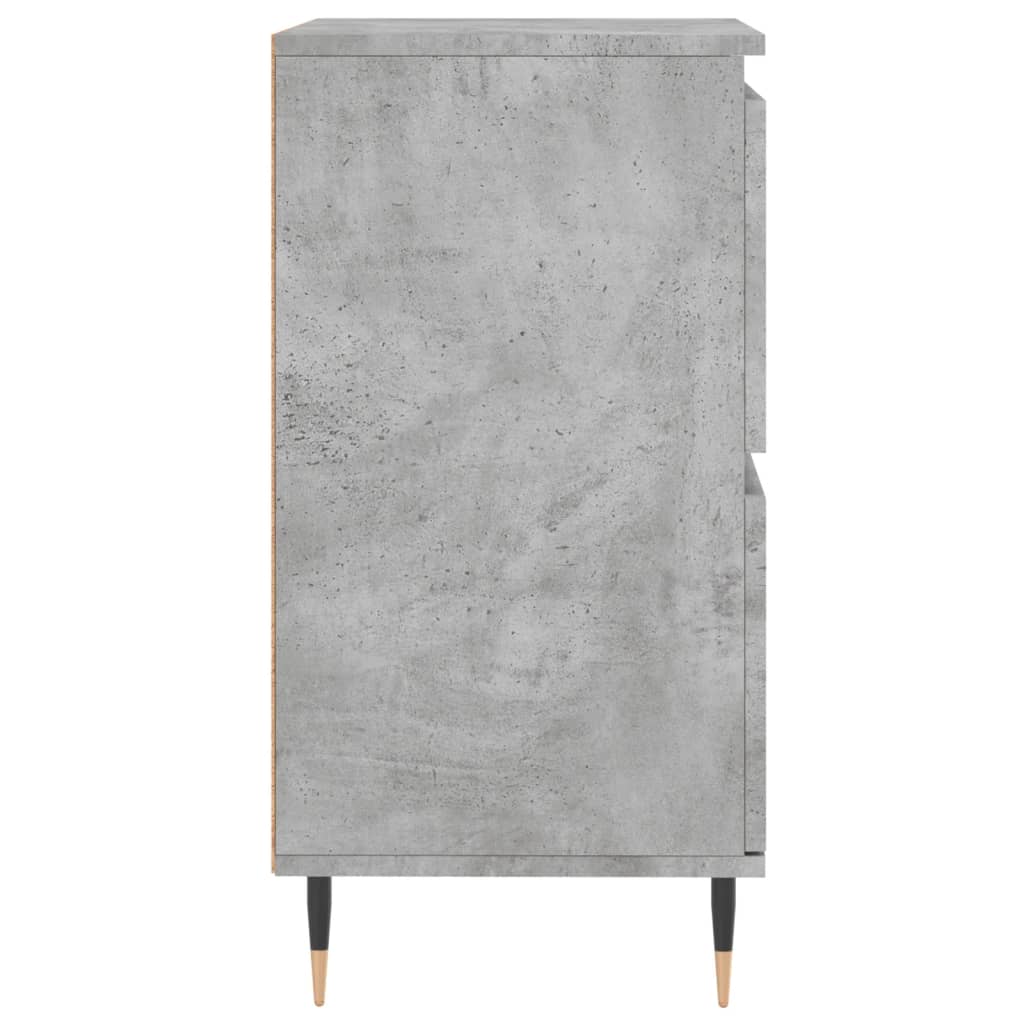 skænk 60x35x70 cm konstrueret træ betongrå