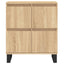 skænk 60x35x70 cm konstrueret træ sonoma-eg