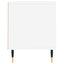 tv-bord 100x34,5x44,5 cm konstrueret træ hvid