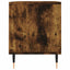 tv-bord 100x34,5x44,5 cm konstrueret træ røget egetræsfarve
