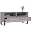 tv-bord 100x34,5x44,5 cm konstrueret træ grå sonoma-eg