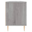 tv-bord 150x30x44,5 cm konstrueret træ grå sonoma-eg
