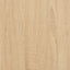 tv-bord 150x30x44,5 cm konstrueret træ sonoma-eg