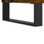 tv-bord 150x30x44,5 cm konstrueret træ røget egetræsfarve