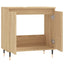 badeværelsesskab 58x33x60 cm konstrueret træ sonoma-eg