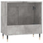 badeværelsesskab 58x33x60 cm konstrueret træ betongrå