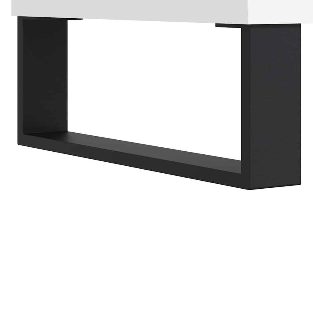 badeværelsesskab 65x33x60 cm konstrueret træ hvid