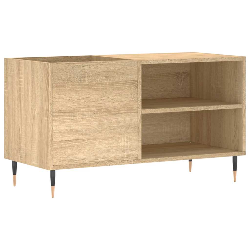 vinylskab 85x38x48 cm konstrueret træ sonoma-eg