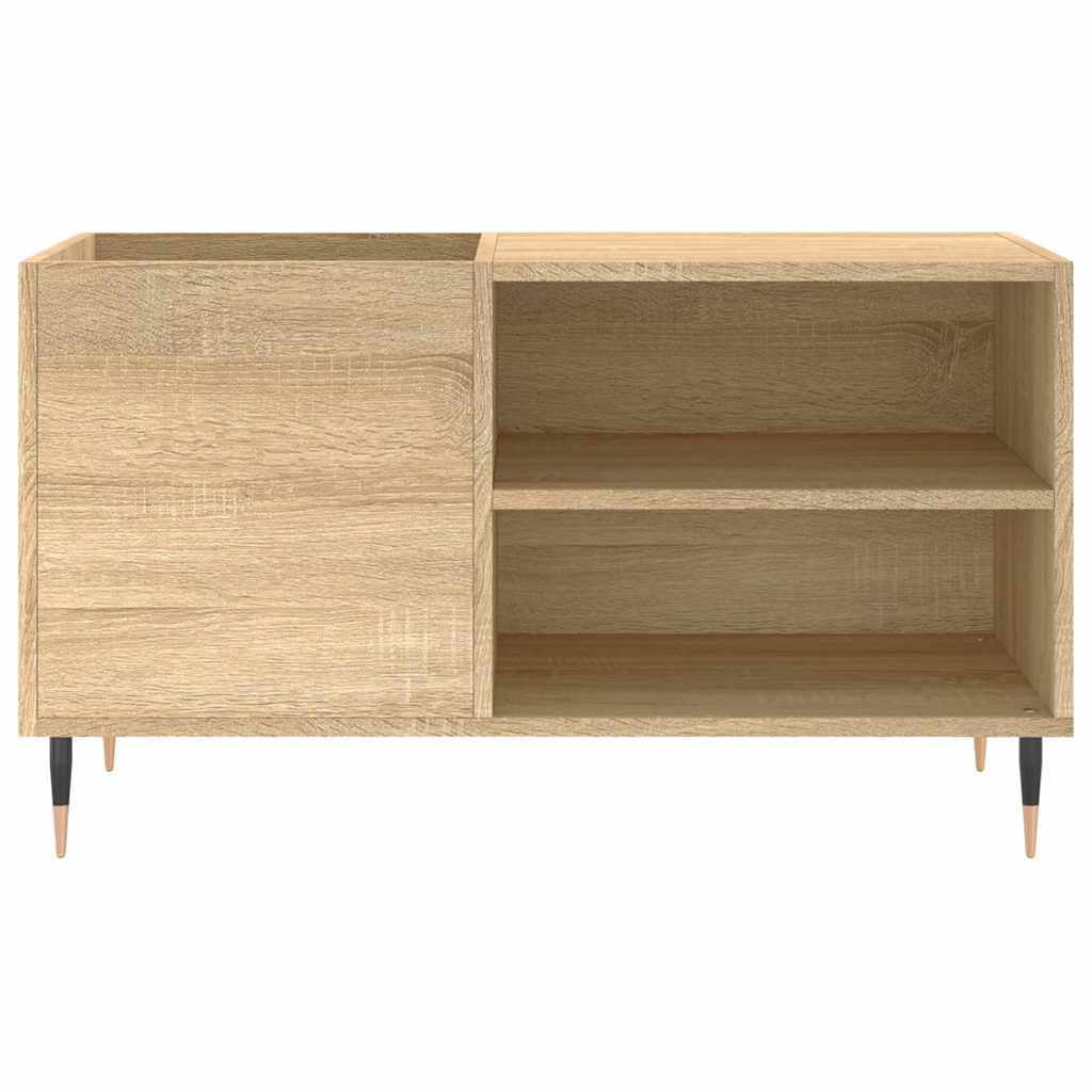vinylskab 85x38x48 cm konstrueret træ sonoma-eg