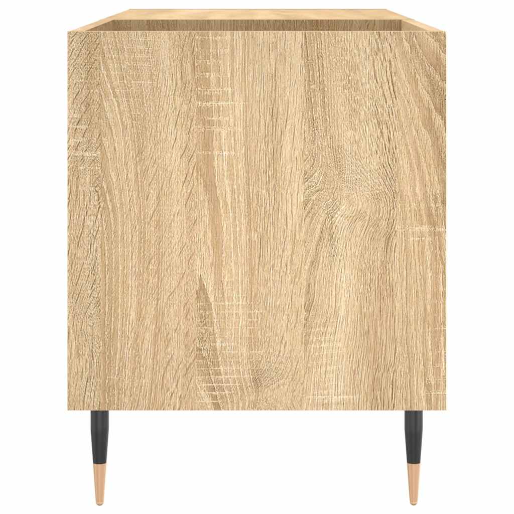 vinylskab 85x38x48 cm konstrueret træ sonoma-eg