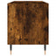 vinylskab 85x38x48 cm konstrueret træ røget sonoma-eg