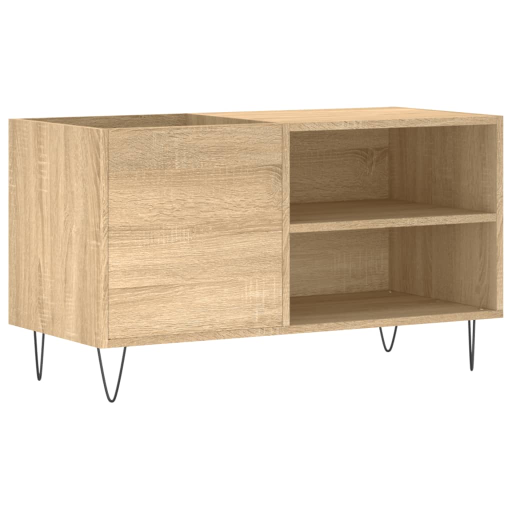 vinylskab 85x38x48 cm konstrueret træ sonoma-eg