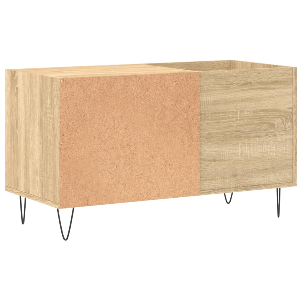 vinylskab 85x38x48 cm konstrueret træ sonoma-eg