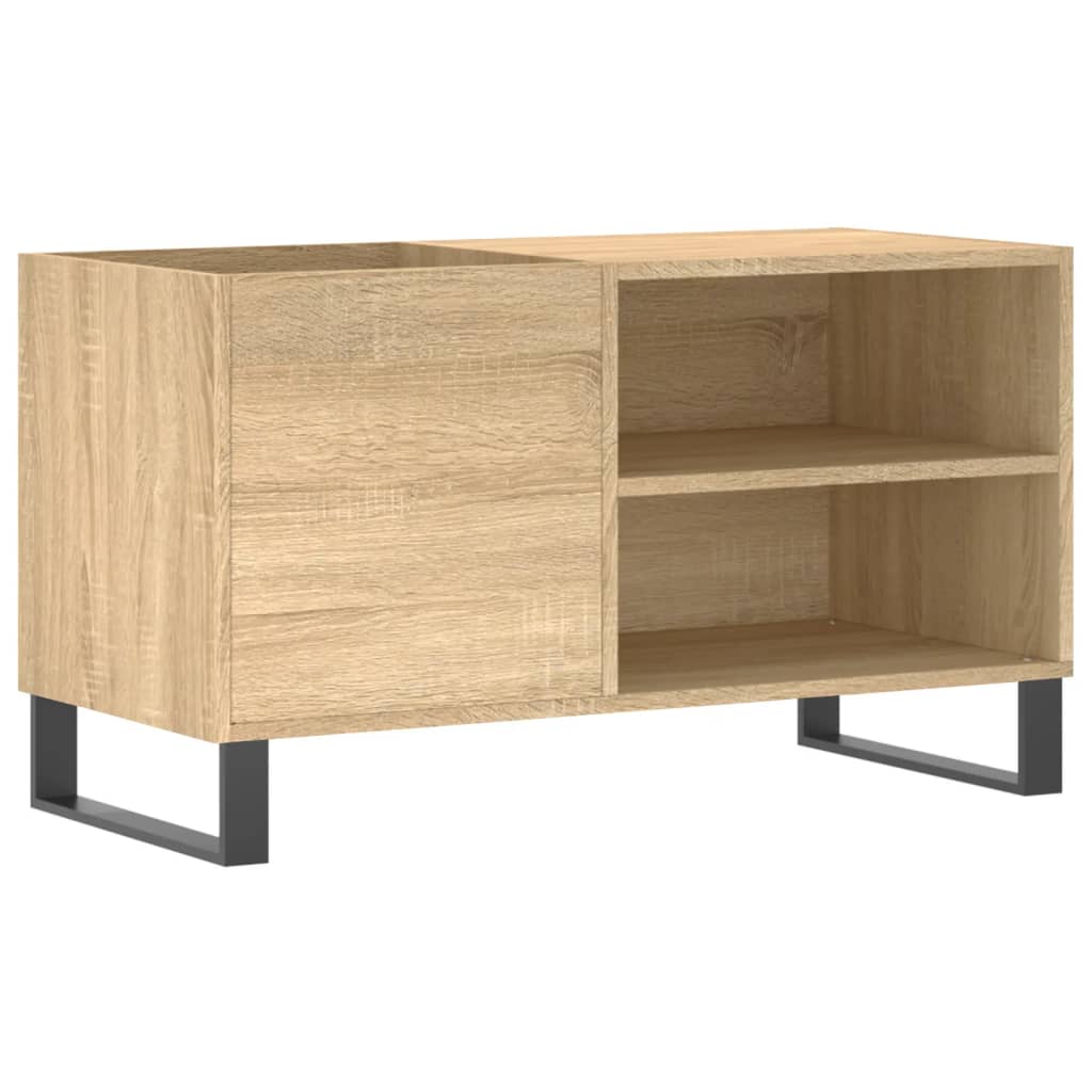 vinylskab 85x38x48 cm konstrueret træ sonoma-eg