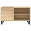 vinylskab 85x38x48 cm konstrueret træ sonoma-eg