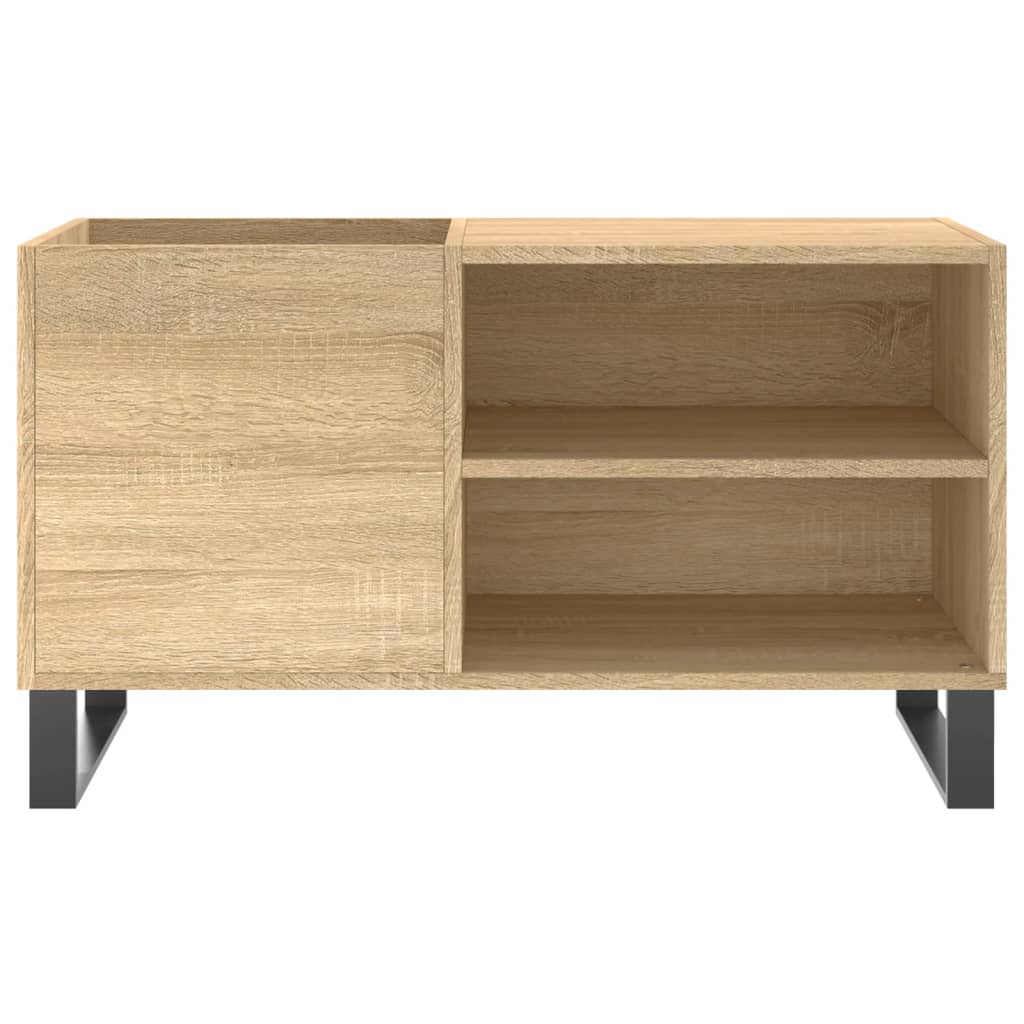vinylskab 85x38x48 cm konstrueret træ sonoma-eg