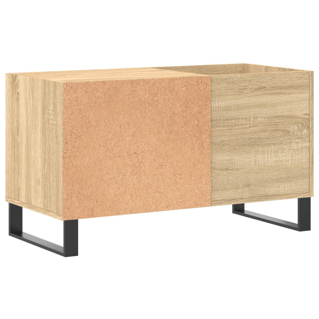 vinylskab 85x38x48 cm konstrueret træ sonoma-eg