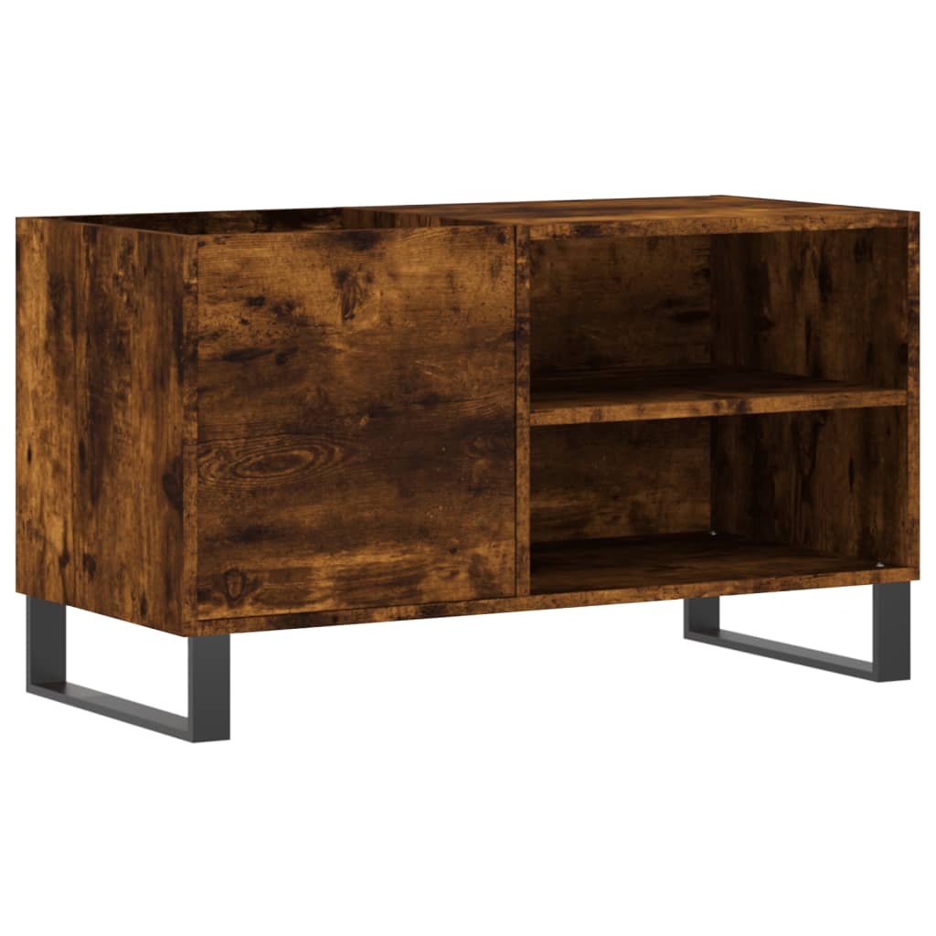 vinylskab 85x38x48 cm konstrueret træ røget sonoma-eg