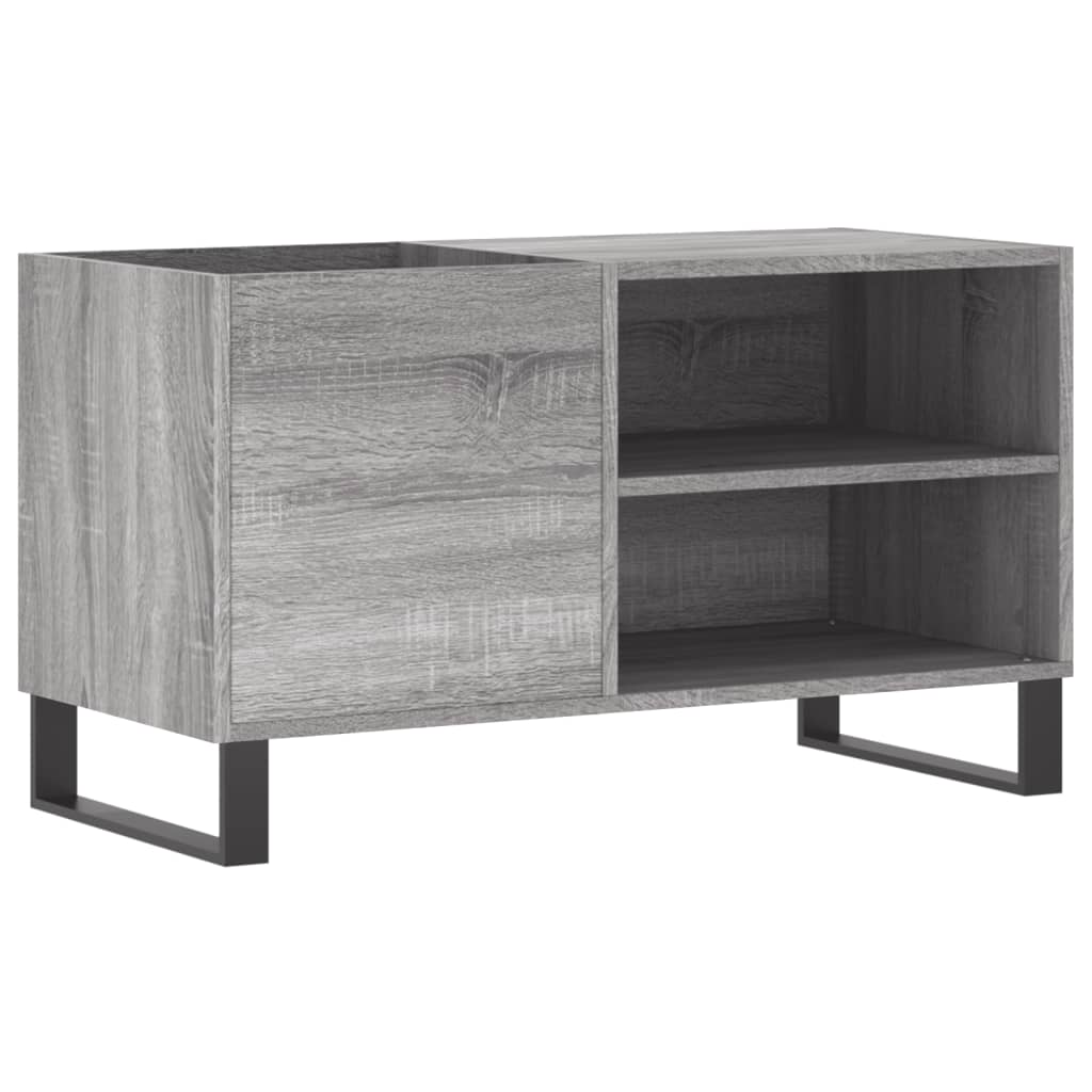 vinylskab 85x38x48 cm konstrueret træ grå sonoma-eg