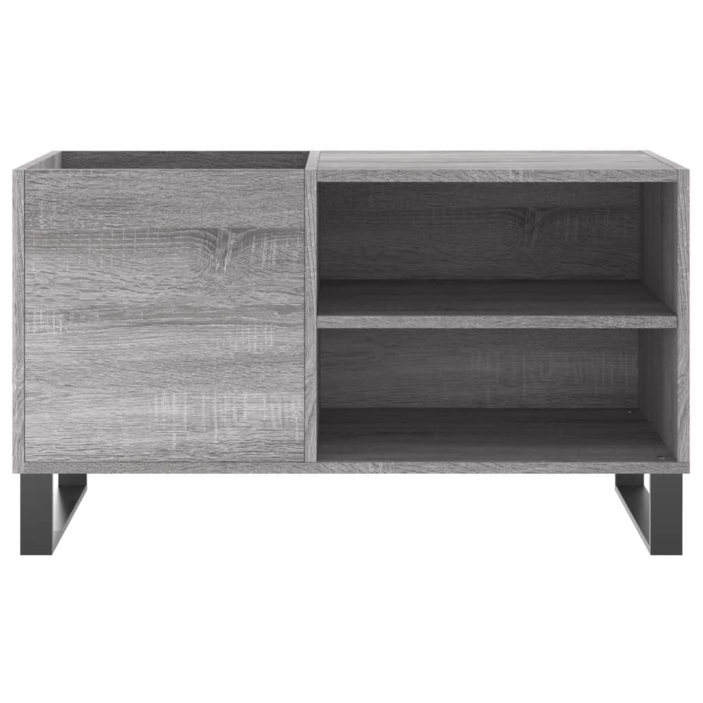 vinylskab 85x38x48 cm konstrueret træ grå sonoma-eg