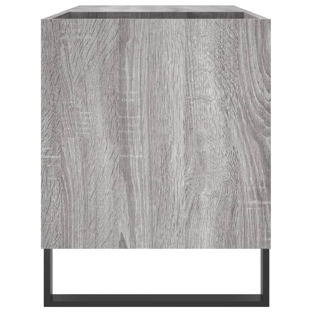 vinylskab 85x38x48 cm konstrueret træ grå sonoma-eg