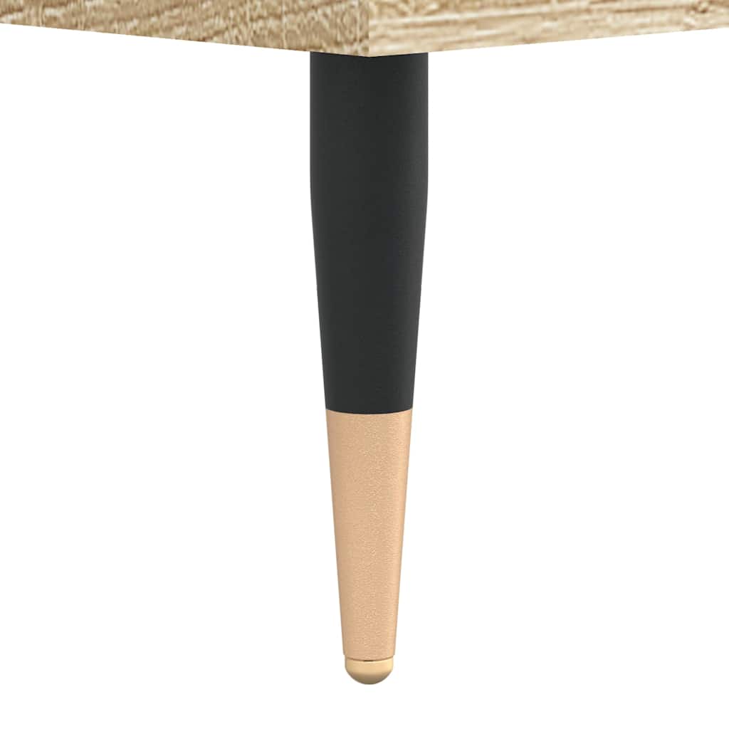 vinylskab 100x38x48 cm konstrueret træ sonoma-eg