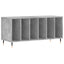 vinylskab 100x38x48 cm konstrueret træ betongrå
