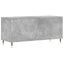 vinylskab 100x38x48 cm konstrueret træ betongrå