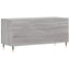 vinylskab 100x38x48 cm konstrueret træ grå sonoma-eg
