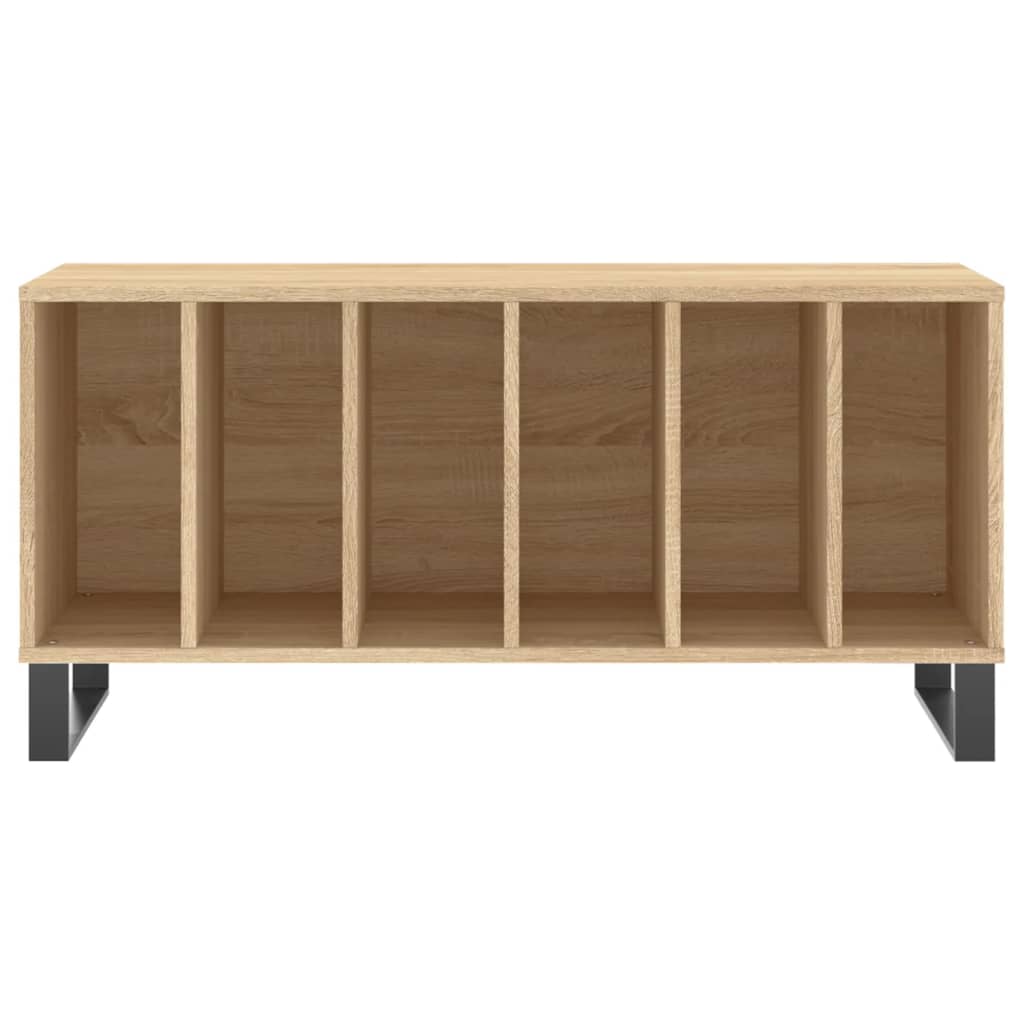 vinylskab 100x38x48 cm konstrueret træ sonoma-eg