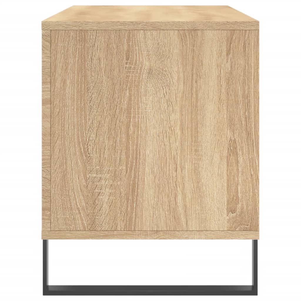 vinylskab 100x38x48 cm konstrueret træ sonoma-eg