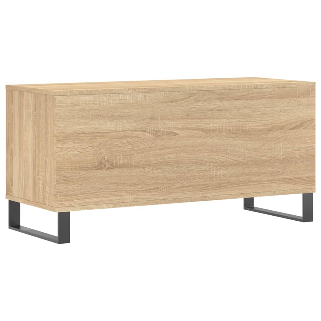 vinylskab 100x38x48 cm konstrueret træ sonoma-eg