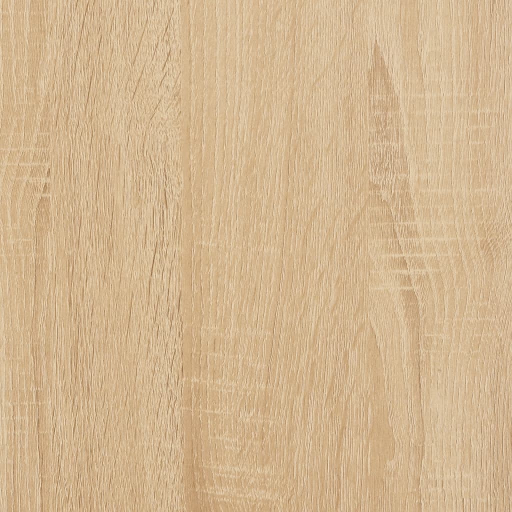 vinylskab 84,5x38x39 cm konstrueret træ sonoma-eg