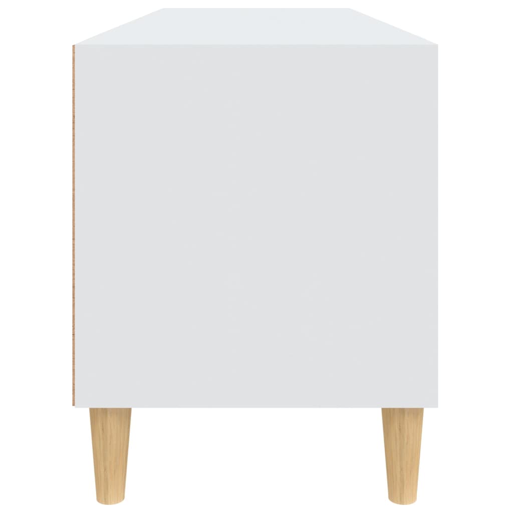 tv-bord 100x34,5x44,5 cm konstrueret træ hvid