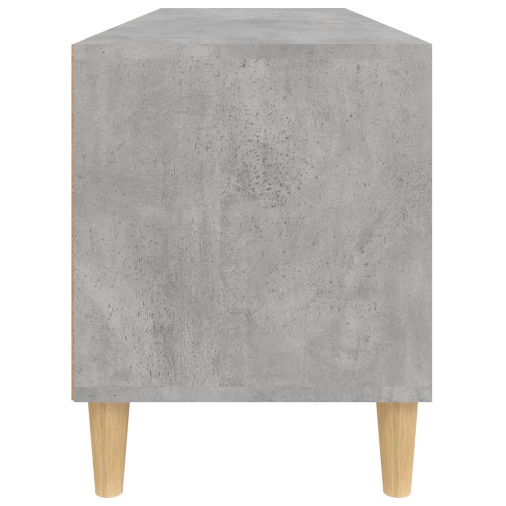 tv-bord 100x34,5x44,5 cm konstrueret træ betongrå