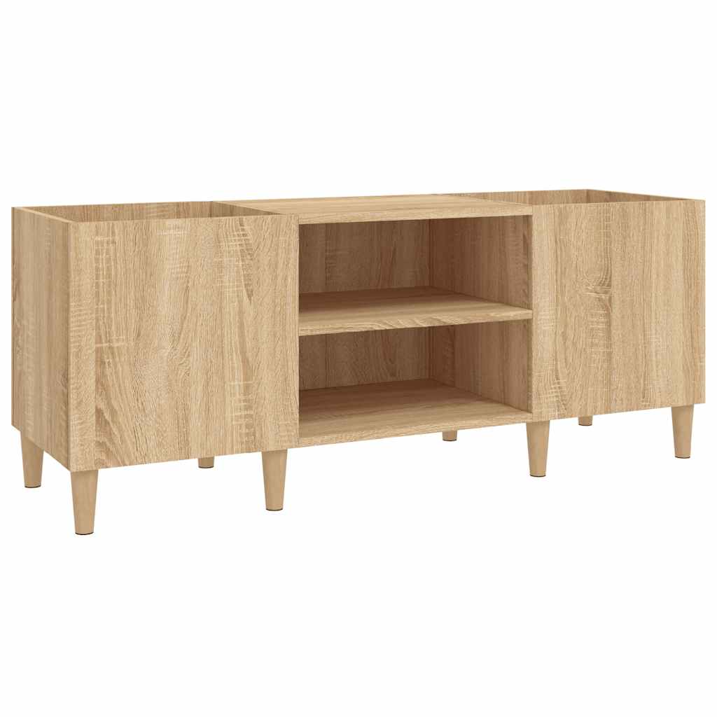 pladeskab Sonoma eg 121x38x48 cm konstrueret træ