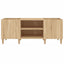 pladeskab Sonoma eg 121x38x48 cm konstrueret træ